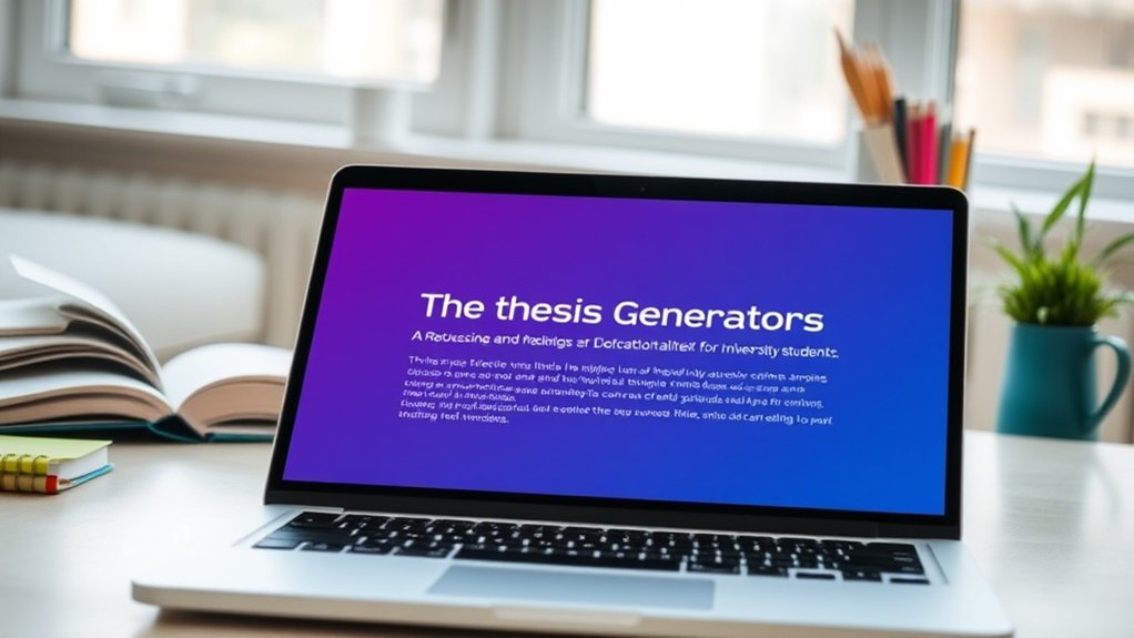 gerador de tese características essenciais