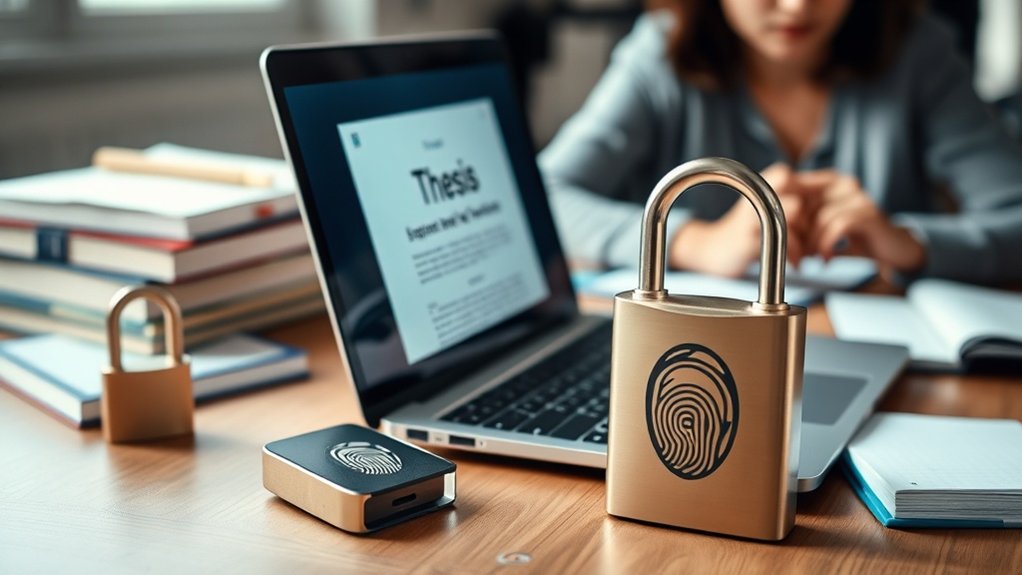 segurança e integridade da tese