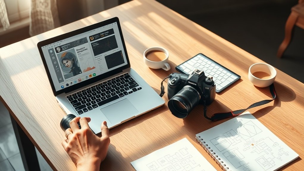 seleção de ferramentas e fluxo de trabalho