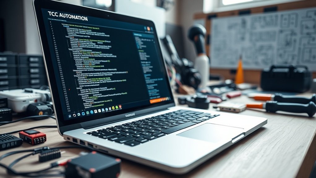 componentes de automação de controle de tráfego